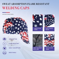 Chapeau de protection anti-poussière pour soudage à prix compétitif Casquette en toile pour soudeur avec bonnet de soudeur de bonne qualité