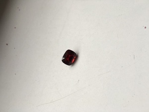 Espinela roja profunda, piedra preciosa de espinela Natural, corte Octágono - Product Image 3