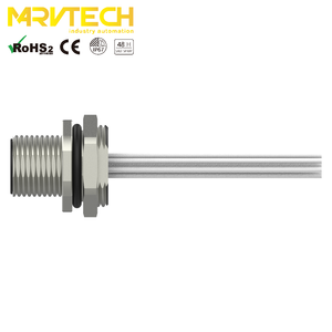 Conector IEC IP67 Personalizado de Latón/Niquelado - Uso Automotriz/Eléctrico/Comunicación de Datos, 4A 60V, Modelo FEAM4.5F-0.5 - Product Image 2