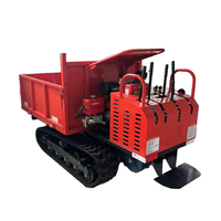 Vente chaude 2ton/3ton/4ton/6ton/8ton 750kg Petit Camion Transporteur Sur Chenilles Haute Performance Mini Dumper