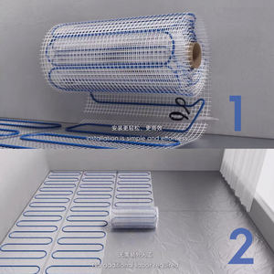 Alfombra de Calefacción <span class=keywords><strong>Radiante</strong></span> Eléctrica para Piso Interior - Solución DIY Menred, Sistema de Calefacción de Piso de 200W/m², Garantía de 10 Años - Product Image 2