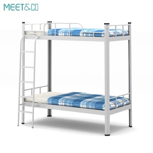 Lit mezzanine convertible en bois et métal pour enfants avec bureau et rangement, idéal pour la maison, l'appartement, l'école, le dortoir, l'hôtel, la chambre à coucher - Product Image 5