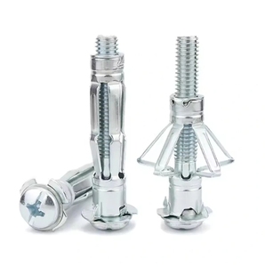 Ancrage d'expansion <span class=keywords><strong>de</strong></span> fixation <span class=keywords><strong>de</strong></span> mur creux en acier au carbone galvanisé pour plaque <span class=keywords><strong>de</strong></span> plâtre - Product Image 1