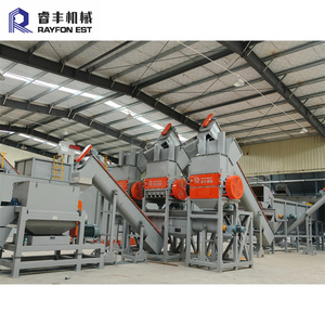 ペットボトルリサイクル機器ホットウォッシュ + 摩擦洗浄機 + 脱水機 - Product Image 3