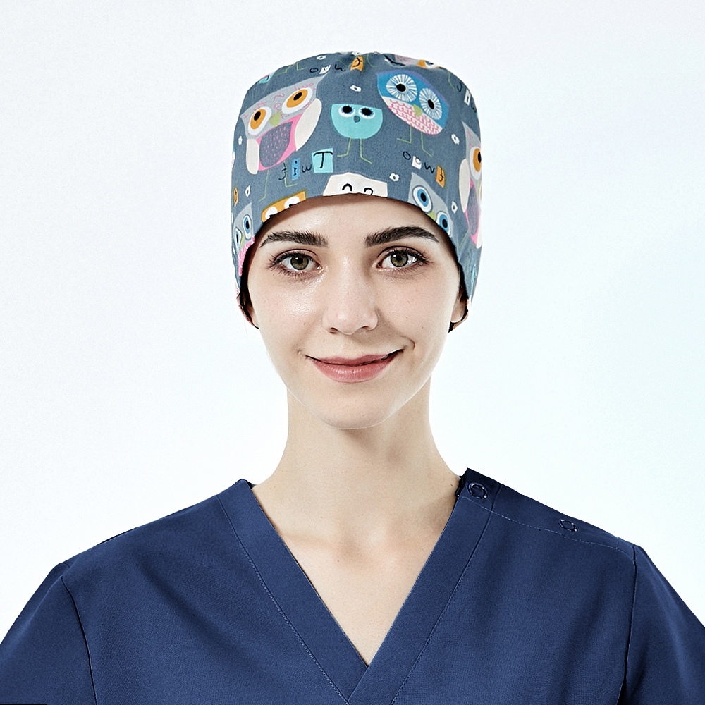 Flamingo Printed Surgical Medical Cap 