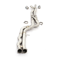 Tuyau intermédiaire en acier inoxydable MPER à longueur égale avec tube en Z 3D pour BMW M3 M4 F80 F82 F8X – Amélioration des performances, Plug and Play