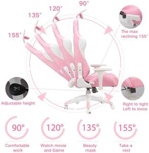 Massage <strong>Gaming</strong> <strong>Chair</strong> for Adults Large Size Computer Ergonomic Game <strong>Chair</strong> Heavy Duty Big and Tall Gamer <strong>Chair</strong> Racing Style - Product Image 5