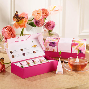 B333 Cao Cấp Trà Nhỏ Hộp Trình Bày Ngày Mẹ Món Quà Sampler Mỗi Loạt Cá Nhân Bọc Thủ Công Kim Tự Tháp Hộp Trà - Product Image 3