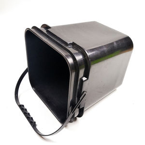 Seau en plastique avec poignée, qualité alimentaire, 5 gallons (<span class=keywords><strong>20</strong></span> <span class=keywords><strong>litres</strong></span>), <span class=keywords><strong>bidon</strong></span> carré en plastique, 20L - Product Image 4