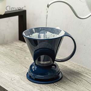 Gotero de Fondo Plano Inteligente para Café, Personalizado, Azul Marino, Trapezoidal, 500 ml, Libre de BPA, para Aerolíneas de Primera Clase - Product Image 3