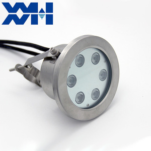 Luz LED Subacuática de Acero Inoxidable de 9W con Cambio de Color Automático RGB AC12V 24V, IP68 Impermeable, para Fuentes Exteriores - Product Image 3