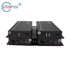 Kit convertidor de fibra KVM Full HD de 1080p para receptor de transmisor de fibra óptica HD MI con soporte de red IP USB de <span class=keywords><strong>video</strong></span> y audio - Product Image 4