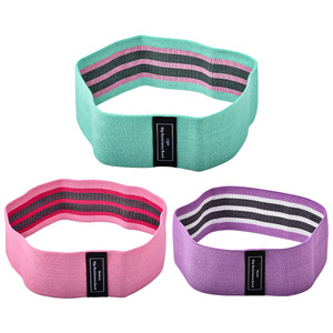 Bande de résistance Kaishou Yoga en polyester et coton élastique A528 pour l'entraînement des fessiers, les squats, le fitness et le remodelage corporel - Product Image 5