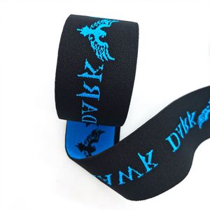 Factory Offers Customized Eagle Pattern Color Jacquard Nylon <b>Webbing</b> Elastic for Leggings and Casual Pants Waist - Product Image 3