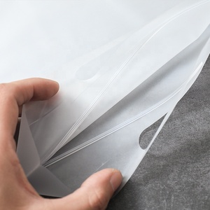 Biểu tượng tùy chỉnh EVA PVC CPE <span class=keywords><strong>PE</strong></span> quần áo dây kéo túi quần áo nhựa rõ ràng dây kéo zip khóa Poly Frosted túi với xử lý - Product Image 4