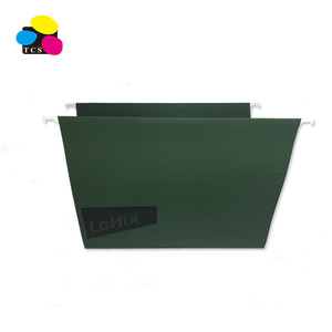 Vente en gros <span class=keywords><strong>de</strong></span> papeterie Hot Sell 100% Classeur <span class=keywords><strong>suspendu</strong></span> vert A4 standard recyclé pour le <span class=keywords><strong>bureau</strong></span> - Product Image 3