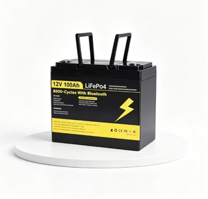 Batterie LiFePO4 12V 100Ah 200Ah Grade A, stock UE, entrepôt Pologne, 8000+ cycles, pour camping-car, panneau solaire - Product Image 1