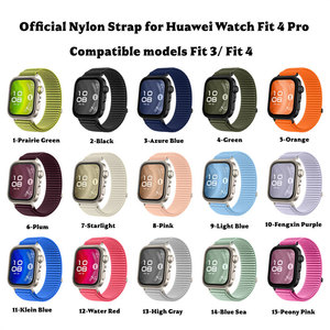 Correa Deportiva Transpirable <span class=keywords><strong>de</strong></span> Nailon para Reloj <span class=keywords><strong>Huawei</strong></span> <span class=keywords><strong>Fit</strong></span> 4 Pro, Fit4, Fit3, Brazalete <span class=keywords><strong>de</strong></span> Repuesto para <span class=keywords><strong>Huawei</strong></span> <span class=keywords><strong>Fit</strong></span> 5 - Product Image 5