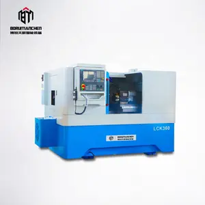 Torno de alimentación automático CNC, Mini máquina LCK360 alimentadora de barra, de buena calidad, directa de fábrica