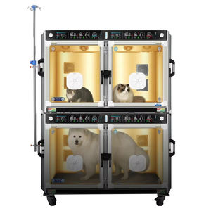 Incubateur de l'unité de soins intensifs vétérinaires (USI) entièrement automatique Chiens de compagnie Chiots Cliniques Hôpitaux Caractéristiques Vente d'anesthésie! - Product Image 1