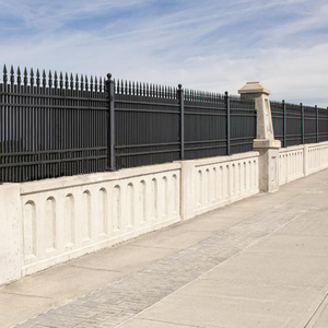 Security Metal <strong>Picket</strong> Fencing Outdoor Privacy Garden Front Yard Fence Panels Driveway <strong>Gates</strong> Farm Fence - Product Image 2