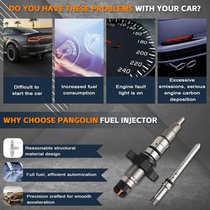 Inyector <span class=keywords><strong>de</strong></span> Combustible PANGOLIN 0986435503 0445120255 0445120018 para Dodge Pick-up Ram Cummins 5.9L 2003-2004, Piezas <span class=keywords><strong>de</strong></span> Repuesto - Product Image 2