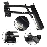 Charnière pliable pour table à thé, 2 pièces, pour meubles, mécanisme supérieur, étagère de levage pour ordinateur, café