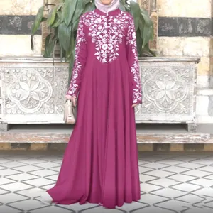 ชุดเดรสยาวขนาดใหญ่พิเศษสำหรับผู้หญิงมุสลิม,ชุดเดรสมุสลิมมุสลิมอาบายาแบบตุรกีสำหรับใส่สวดมนต์