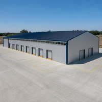 Entrepôts préfabriqués modulaires personnalisables, bâtiments en structure métallique préfabriqués