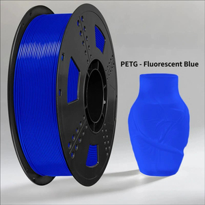 Filamento PETG Básico Fluorescente Amarillo de 1 kg y 1,75 mm, Varillas de Plástico para Impresora 3D - Product Image 6