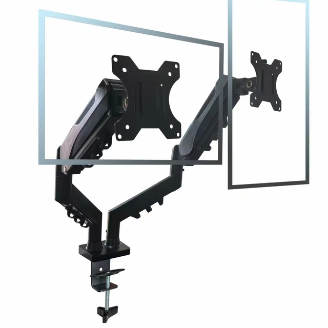 JIANGHAO 2025 F160 Dual Monitor Stand Desktop LCD Cold Rolled Steel 32 Inches Multi-Screen 90 Degrees Maximum Tilt Angle New
