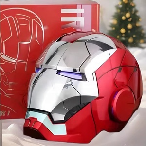 Casco Iron Man Jarvis 1:1 Collezione Grado MK5, Maschera Intelligente con Controllo Vocale, Tecnologia Tre-in-Uno, Apertura e Chiusura Luminosa - Product Image 2