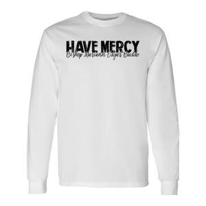 T-shirt vintage 2025 à manches longues Have Mercy Bishop Mariann Edgar Budde Produit promotionnel - Product Image 2