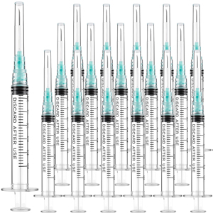 Seringue médicale jetable 31G, épaisseur 8 mm, couleur turquoise, aiguille stérile 6 mm, 8 mm, 13 mm, en acier inoxydable et PP, 1 ml, personnalisable - Product Image 1