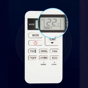 Télécommande pour climatiseur Toshiba RBC-ASX11E-C WH-UA01NE-C avec écran LED numérique et contrôleur filaire - Product Image 3