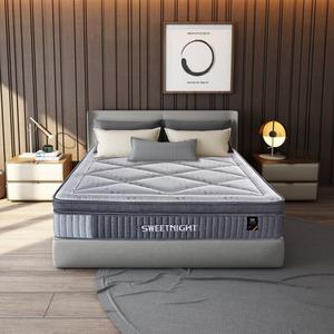 Colchón de Muelles Ensacados de 3 Zonas, Tamaño Queen y King, Colchón Plegable de Espuma Viscoelástica de Alta Calidad, Colchones para Uso en Hoteles al por Mayor - Product Image 4