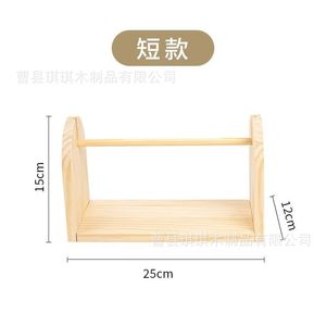 Wooden Yarn Frame Multi Functional Storage Rack For Crocheting Knitting Yarn Dispenser Desktop Organization - Product Image 5