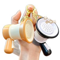 Mini Altavoz Portátil con Grabación, Llavero, Megáfono de Mano Pequeño, Juguete, Bonito Colgante Decorativo para Mochila, Venta al por Mayor