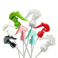 Prix d'usine 24/410 28/410 Pompe pulvérisatrice mini à gâchette en plastique PP écologique couleur personnalisée pour bouteilles/cosmétiques/parfums