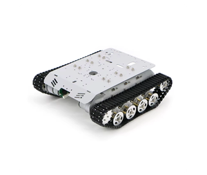 Châssis de robot à chenilles en métal, kit de châssis de robot intelligent à chenilles, pièces de machines de construction - Product Image 1