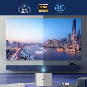 Proyector de Video Inteligente Vidaa-<span class=keywords><strong>TV</strong></span> System Oficial Full HD 1080P, Proyector Digital Wifi para Reuniones Inalámbricas, Cine en Casa 4K con Láser - Product Image 5