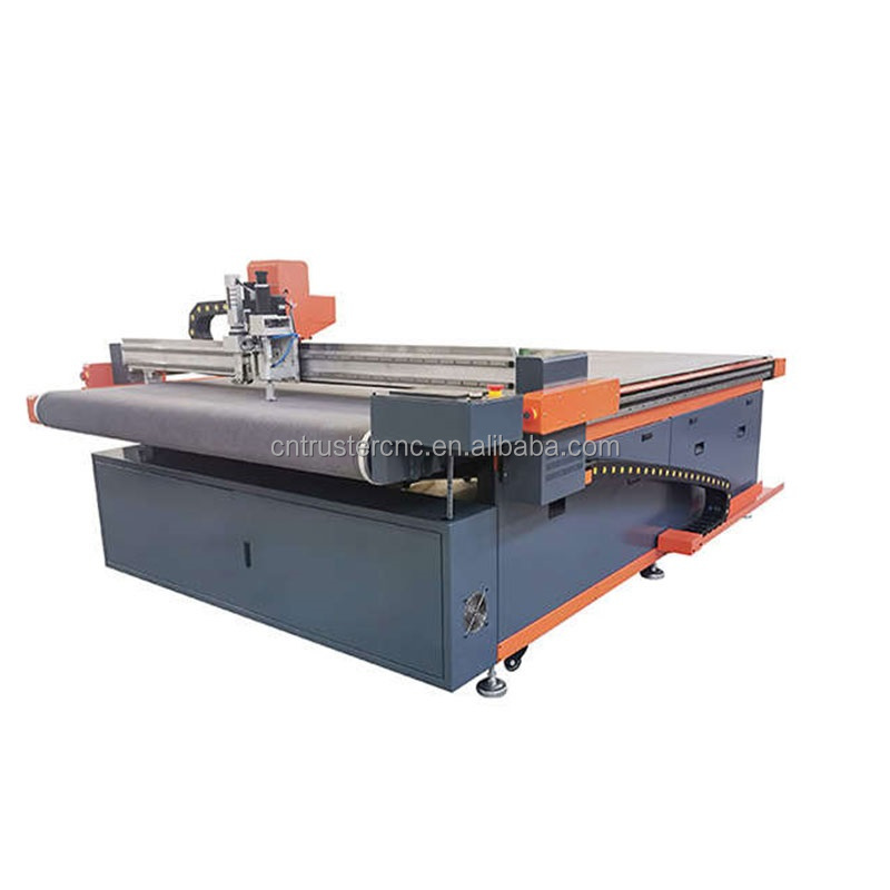 Truster CNC автоматическая подача колебательного ножа, режущий станок для многослойного резака для текстильной бумаги и ткани 1625