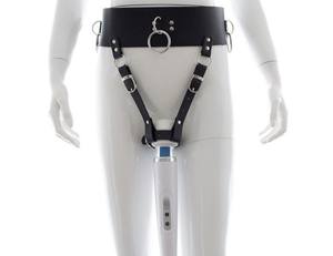 PUレザー強制Orgasmボンデージベルト純血種ボンデージストラップパンツ女性用Bdsmボンデージハーネス大人のおもちゃ - Product Image 1