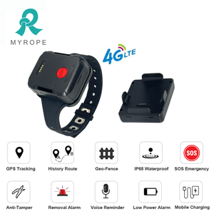 Pulsera de Rastreo Inalámbrica R16H para Prisioneros, Posicionamiento GPS en Tiempo Real, Llamadas Bidireccionales, Diseño Impermeable - Product Image 2