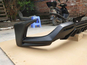 Nouveau kit carrosserie large pour 2014-2016 en plastique PP et ABS, comprenant pare-chocs avant/arrière, jupes latérales, noir carbone haute brillance - Product Image 5