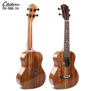 อูคูเลเล่เทเนอร์คอนเสิร์ตขนาด 23 นิ้ว ทำจากไม้โคอา หน้าไม้แท้ บอดี้ไม้โรสวูดฝังมุกอะบาโลน งานฝีมือระดับมืออาชีพ ขาย - Product Image 1