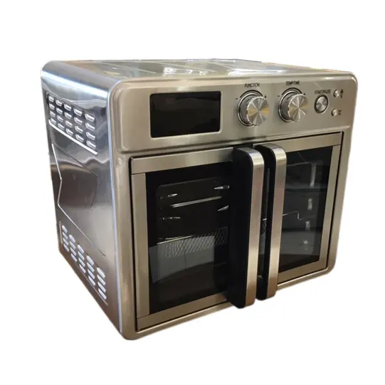 New innovation Multi Deep air fryer oven without oil french door with fries basket rotisseries 24l