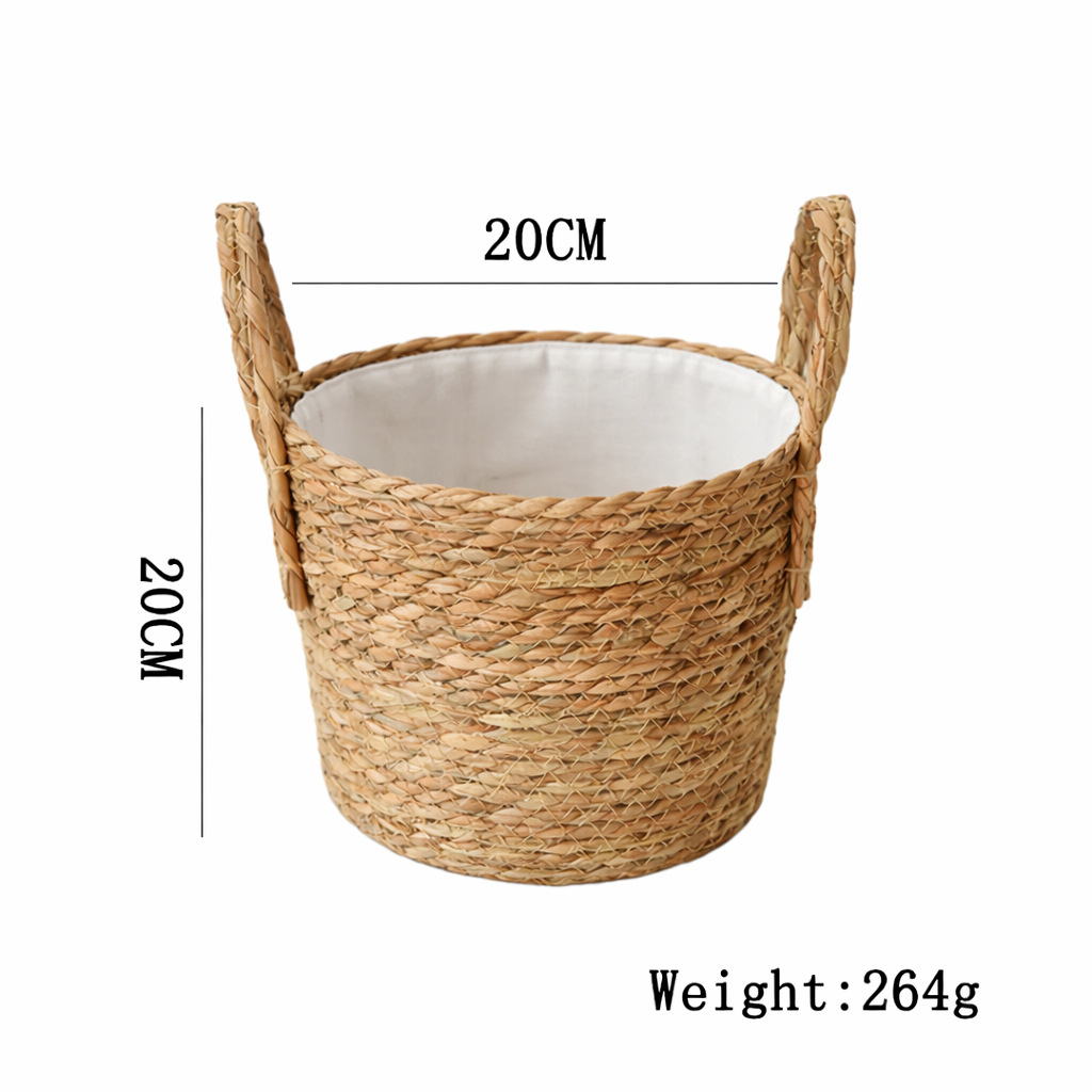 Style B, Extra Petit, 20*20 cm - Doublé Blanc