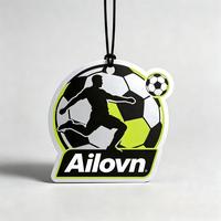 AILOVN Luxe Parfumé Football en Papier Coton Profilé à Évaporation Naturelle 80x80 Parfum Moderne Longue Durée