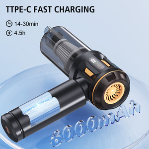 Aspirador de coche inalámbrico que sopla multifunción, aspiradora de coche, 17000Pa, portátil, inalámbrica, limpieza automática, Staubsauger automático - Product Image 5